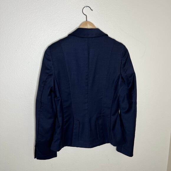 Les Copains Blue Suit Pants and Jacket 42 - Picture 4 of 13